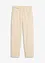 Pantaloni in satin tapered fit, bonprix