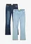 Jeans con elastico in vita, vita media (pacco da 2), bonprix
