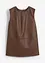 Top in similpelle, bonprix