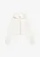 Felpa con zip e cappuccio in puro cotone biologico, bonprix