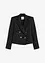 Blazer corto a doppiopetto con motivo operato, bonprix