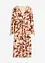 Abito midi fantasia con lurex, bonprix