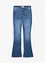 Jeans bootcut, vita alta, bonprix