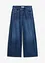 Jeans wide leg, vita media, bonprix