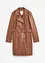 Trench in pelle, bonprix