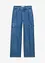 Jeans cargo regolabili in vita loose fit, straight, bonprix