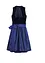Abito bavarese midi con velluto (set 2 pezzi), bonprix
