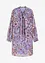Abito tunica in chiffon con fiocco, bonprix