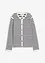 Cardigan in misto seta, bonprix