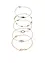 Braccialetti (set 5 pezzi), bonprix