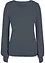 Maglione in maglia operata di misto cotone, bonprix
