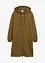 Felpa extra lunga con zip e spacchi laterali, bonprix