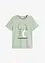T-shirt con stampa glitterata, bonprix