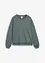Felpa con inserto in pizzo, bonprix