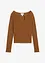 Maglia a costine con puro cotone biologico, bonprix