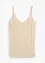 Top con lana e pizzo, bonprix