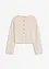 Cardigan in maglia fine a coste, bonprix