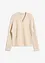 Cardigan in filato grosso di misto lana, bonprix