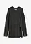 Maglione lungo in misto viscosa fluente, bonprix