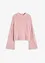 Maglione boxy in filato piumato soffice, bonprix