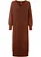 Abito in maglia oversize di media lunghezza, bonprix