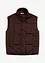 Gilet trapuntato leggermente lucido, bonprix