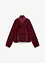Giacca prémaman 3 in 1 in pile teddy con inserto babywearing, bonprix