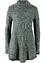 Maglione poncho lungo a maniche lunghe, bonprix