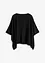 Poncho corto in lana, bonprix