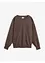 Felpa oversize in misto cotone morbido, bonprix