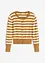 Cardigan in maglia fine a righe, bonprix