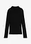Maglia a costine in misto viscosa, bonprix