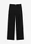 Pantaloni in twill di puro cotone, vita alta, bonprix