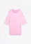 T-shirt lunga per sport con spacco, ad asciugatura rapida, bonprix