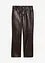 Pantaloni in nappa d'agnello, bonprix