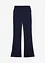 Pantaloni a zampa elasticizzati in cotone biologico, bonprix