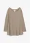 Maglia a maniche lunghe in misto cotone e viscosa, bonprix