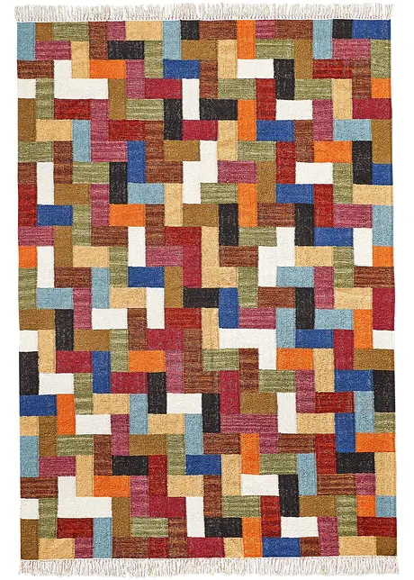 Tappeto kilim con frange, bpc living bonprix collection