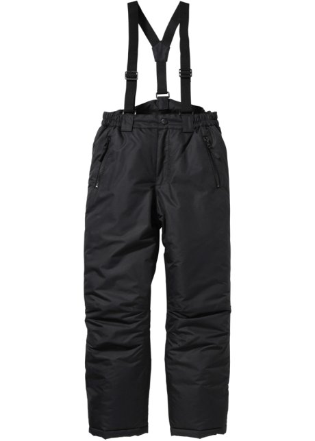 Pantaloni da neve funzionali con bretelle - Nero
