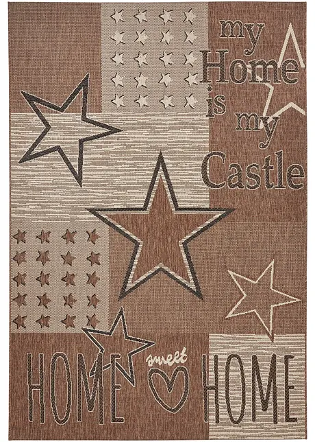 Tappeto con stelle da interno ed esterno, bpc living bonprix collection