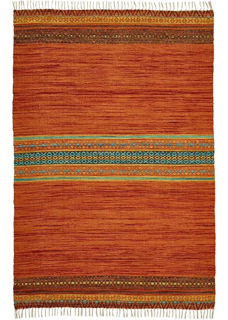Tappeto kilim con frange, bpc living bonprix collection