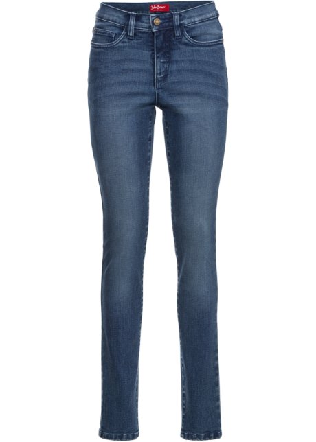 Jeans modellanti con effetto snellente Bonprix Donna Abbigliamento Intimo Intimo modellante Blu 