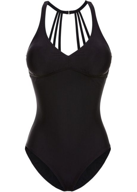 Monokini modellante sostenibile livello 1 Bonprix Donna Sport & Swimwear Costumi da bagno Costumi Interi Costumi Interi Modellanti Nero 