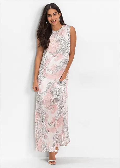 Abito lungo in chiffon, bonprix