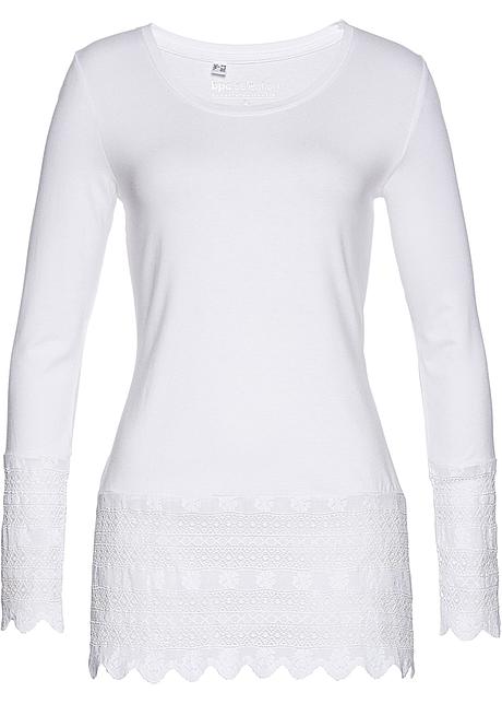 Maglia Lunga Fantasia A Maniche Lunghe - Arancione Spento A Fiori - Foto 2