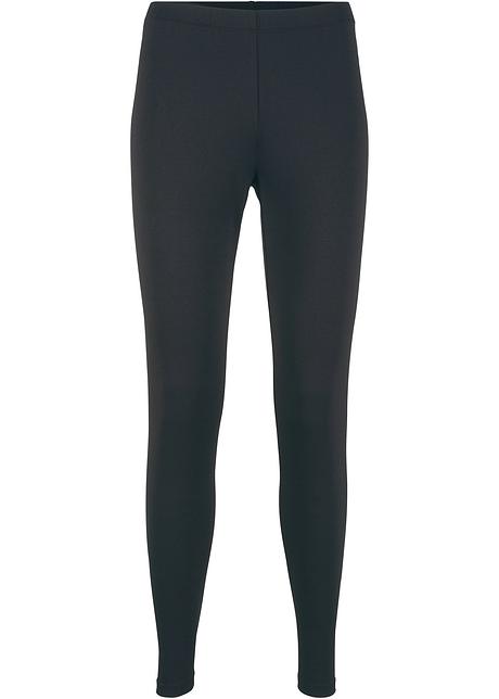 Leggings termici con interno pettinato piacevolmente caldo - Nero