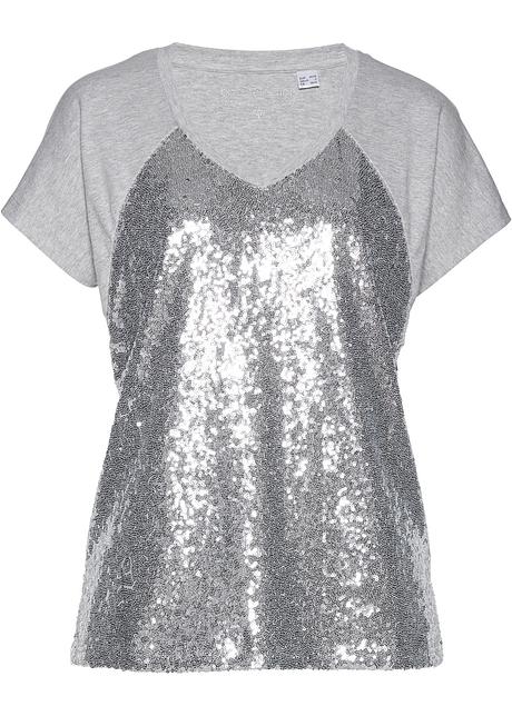 maglia paillettes argento