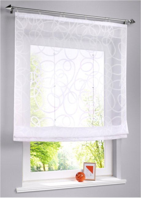 Tenda a pacchetto decorativa dal design intramontabile - Bianco