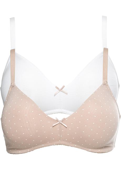 reggiseno imbottito cotone biologico