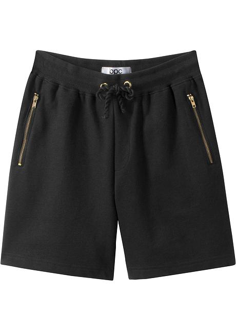 Bermuda in felpa per ragazzi cool - Nero